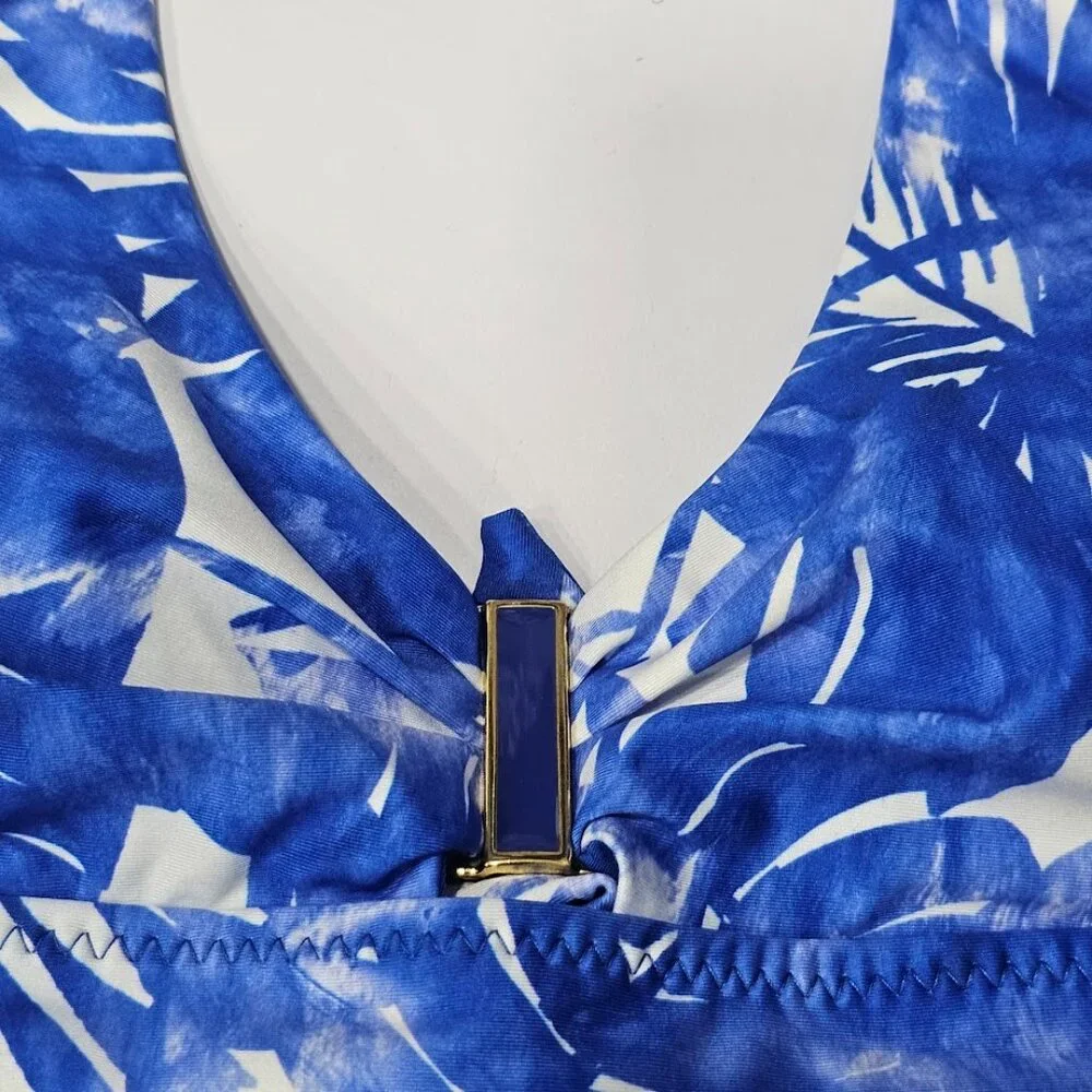 Trina Turk Licensee Basque Banded Bikini Top - Picture 6 of 9